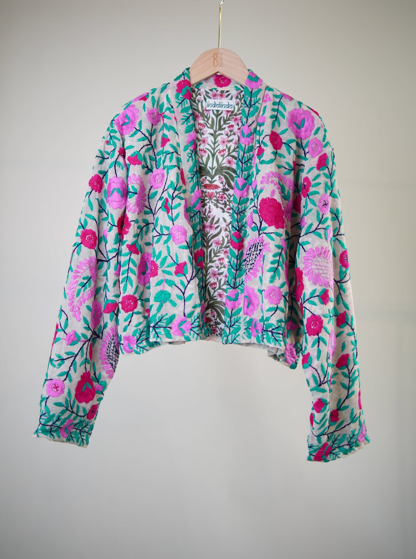 Paisley, Jacket, Indolindo, Boho, Embroidery